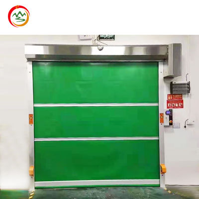 Factory Direct 220V PVC High-Speed Door Zipper Automatic Repair Workshop Flexible Door Opener with Fast Motor Modern Design