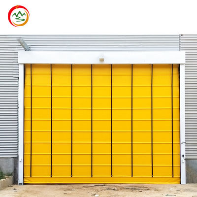 Industrial Design Style Wind-Resistant Quick Stacking Door for Garbage Station PVC Dustproof by Manufacturer