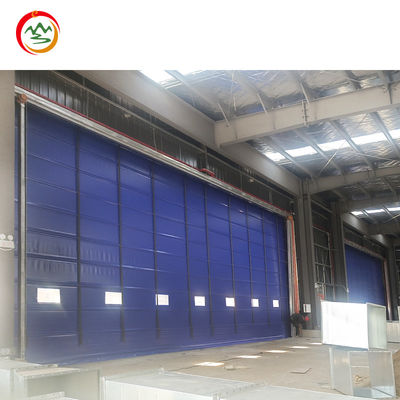 Wholesale Customized Automatic Roll up Polymer Fast Door Plywood Windproof Finished Surface Industrial Speed Chambers Warehouses