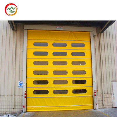 Wholesale Custom Fast Industrial Warehouse Indoor Roller Shutter PVC Fast Door Geomagnetic Induction Fast Roller Shutter Door