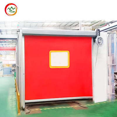 Modern Design Steel Rapid Roller Door Factory Price High-Speed PVC Industrial Self-Repairing Rolling Style Interior Exterior