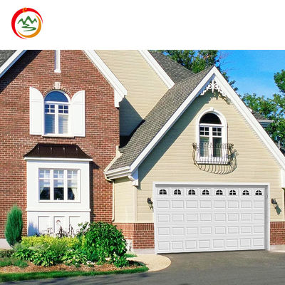 Factory Manufacturer's Modern Auto Lift Steel Overhead Motorized Bifold Sectional Garage Door for Apartment Projects Anti-Theft
