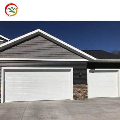 High Quality Residential Waterproof Automatic Sectional Garage Door Steel Material Direct From China Factory Wholesale Villas