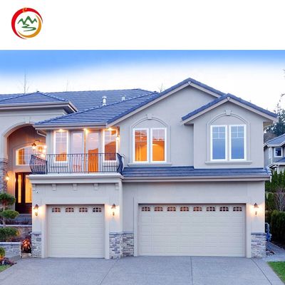 2024 New Modern Residential Small Garage Door with Remote Control Glass Inserted Aluminum Panel Windows Steel Material Home Use