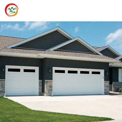Customized Size Garage Door High Quality 40mm Thickness Finger- Protection Sectional Automatic Garage Door