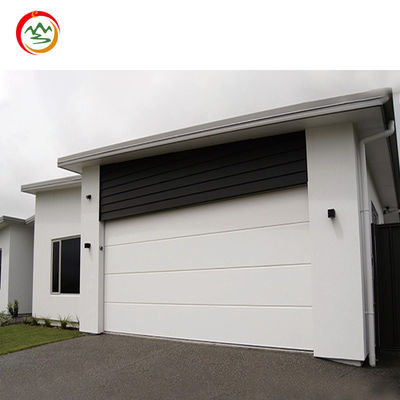 Customized Size Garage Door High Quality 40mm Thickness Finger- Protection Sectional Automatic Garage Door