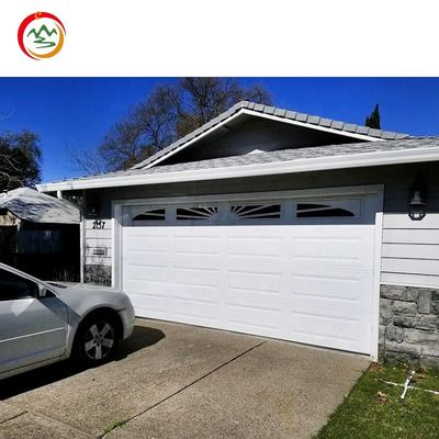 Modern Style Customizable Steel Flip Sectional Lift Overhead Garage Door Factory Price Finished Surface for Home Use