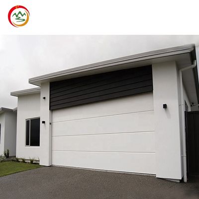 Modern Style Customizable Steel Flip Sectional Lift Overhead Garage Door Factory Price Finished Surface for Home Use