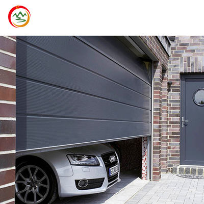 Modern 16x7 Side-Hung Glass Roller Shutter Door Home New Style Automatic Open Universal Remote Motor Cheap Polymer Villas