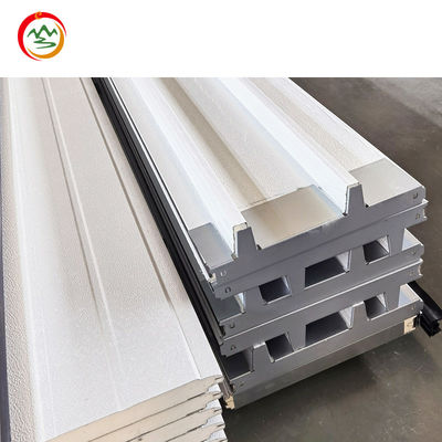 Modern Industrial Design 9x7 Automatic Garage Door Windows Smooth Flush Steel Sandwich Panel Walnut Polymer Hotels Warehouses
