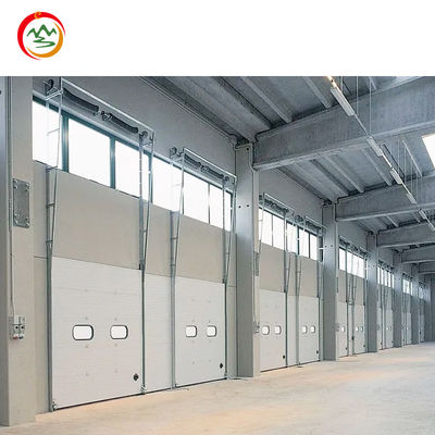 Modern Steel Sectional Garage Doors Overhead Insulated Flap Sliding Garage Door Prices