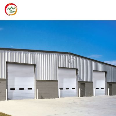 Large Industrial Workshop Door and Insulated Sectional Industrial Doors With Smart Garage Door Openers