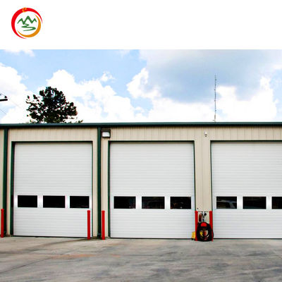 Industrial Automatic Overhead Steel Thermal Insulated Vertical Lifting Sectional Door for Warehouse and Loading Docks