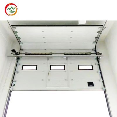 Steel Overhead Industrial Door Vertical Lifting Sectional Industrial Door Safely Automatic Sectional Industrial Door